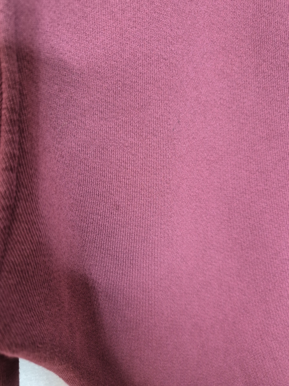 perfectwhitetee 100% Cotton Fleece Sweatpants Joggers Burgundy Womens Medium - Picture 9 of 9
